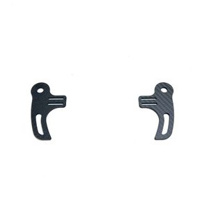 Indy19 carbon fiber shifter paddle set