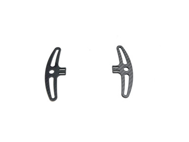 Large GT carbon fiber shifter paddle set