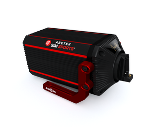 UM1-A Sim racing servo system motor mount compatible with all Asetek direct drive wheel bases